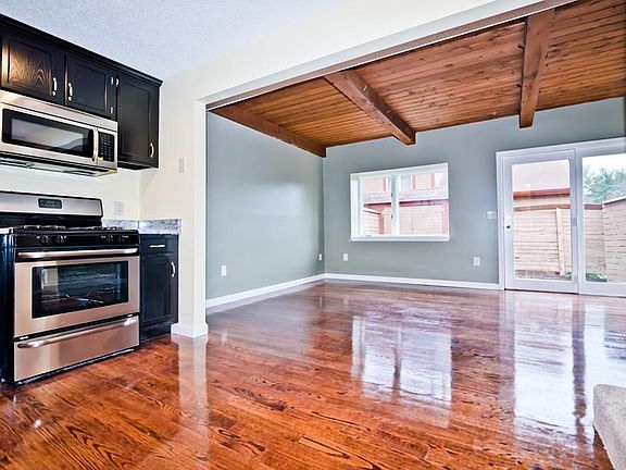 Kitchen into living/dining