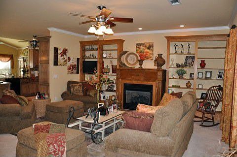 Cozy Hearth Room Entrance