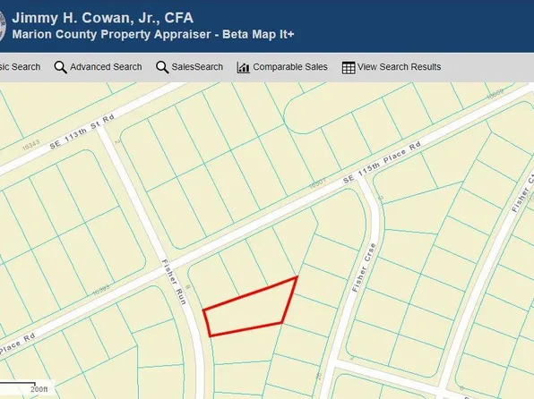 000 SE FISHER RUN LOT 25, OCKLAWAHA, FL 32179