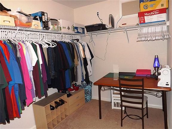 More than enough room in this large master closet.