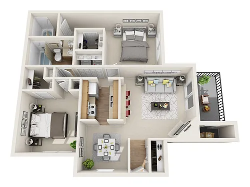 Floor plan Willow Oak