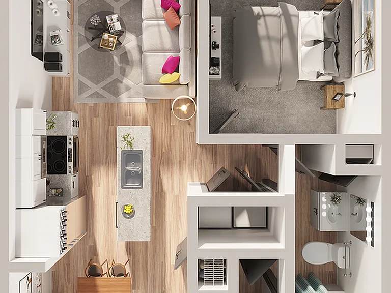Legacy North - A1EC0 Floorplan Legacy North - A1EC0 Floorplan