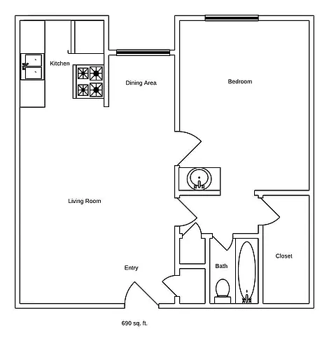 Floor plan Maple