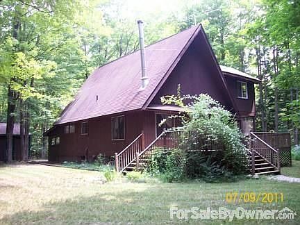 View of house from backyard