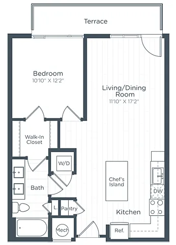 Floor plan A6A