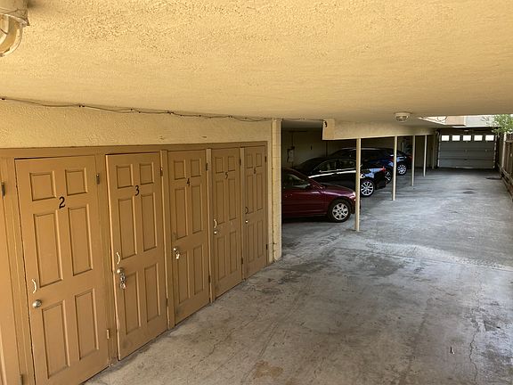 offer a secure building garage parking