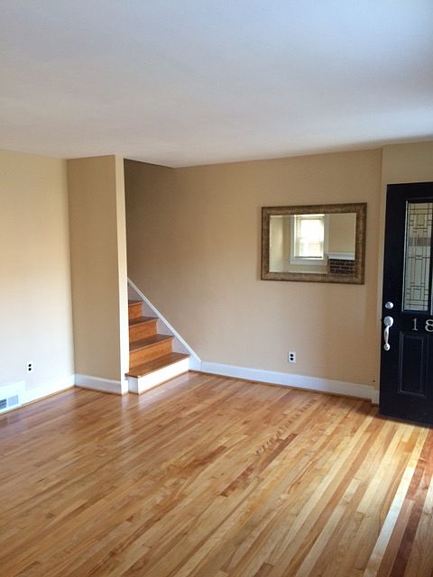 Refinished hardwood floors
