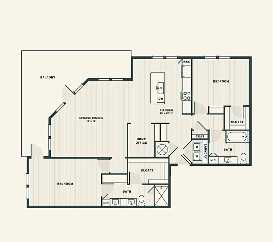 Floor plan The Granger