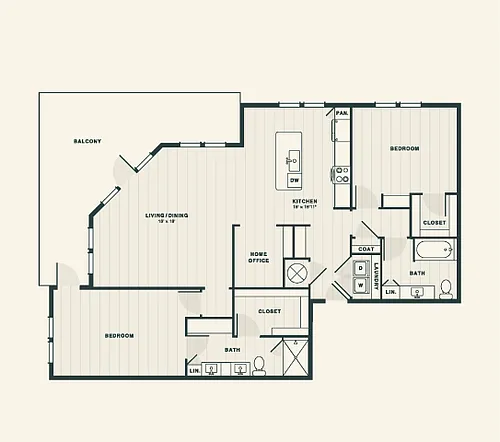 Floor plan The Granger