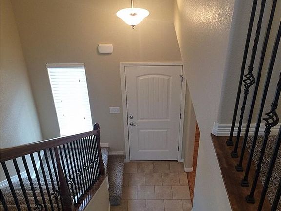 Front door from the upstairs loft.