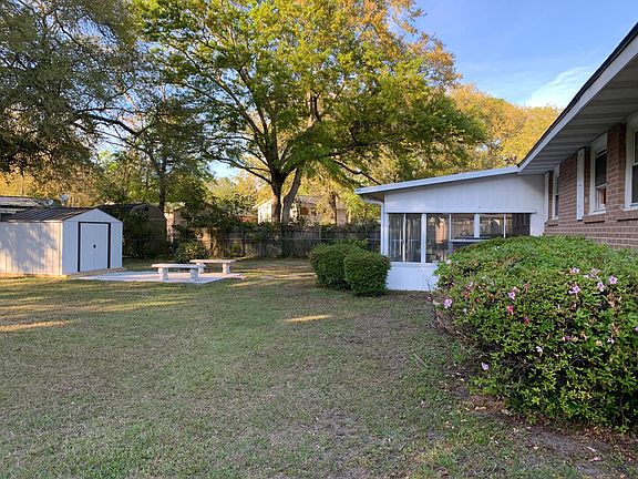 Backyard and sunroom