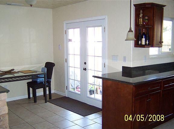 Dining & French Doors to Backyard