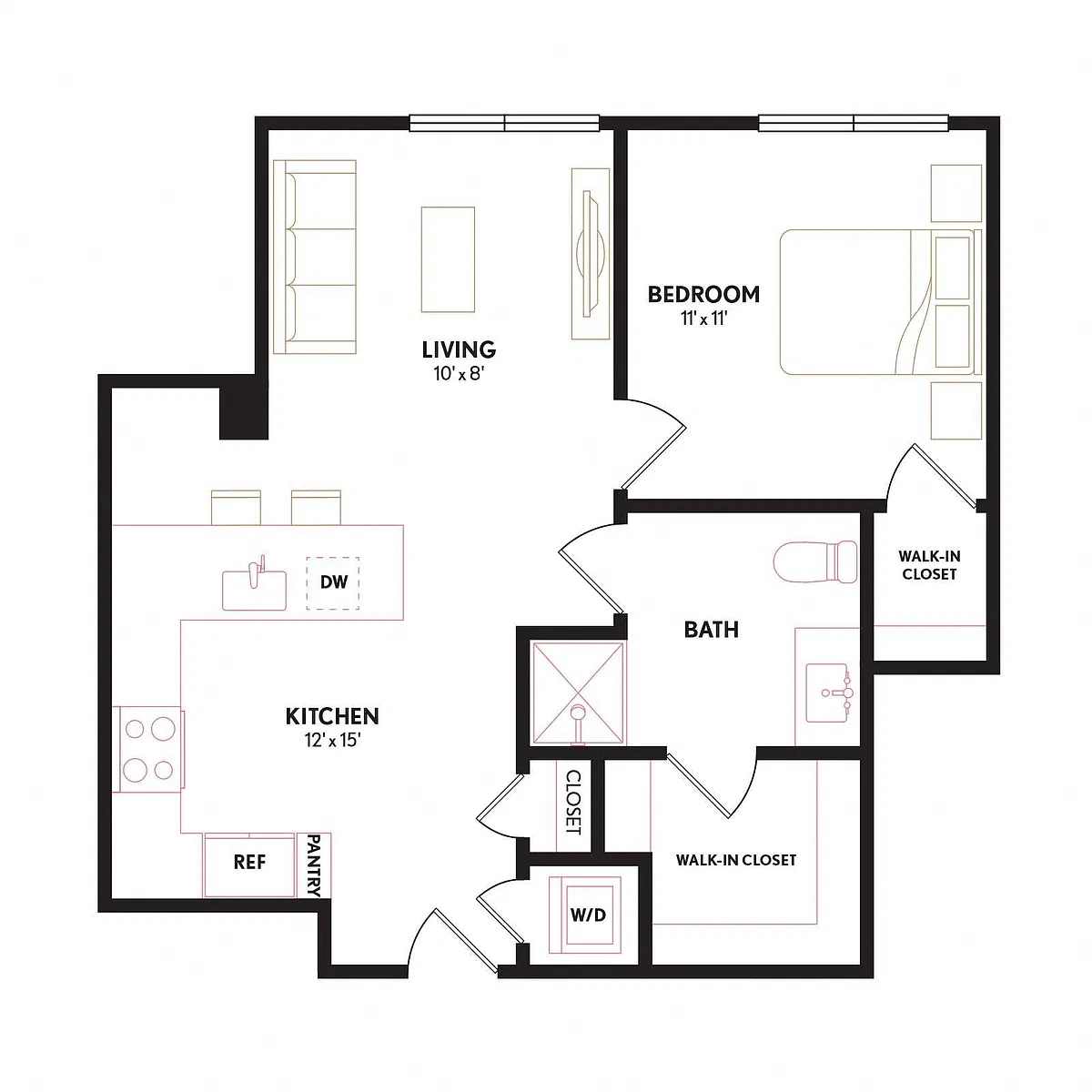 Floor plan A28