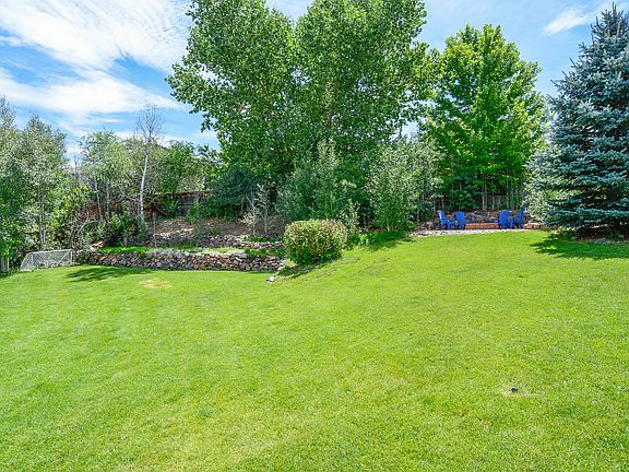 huge backyard