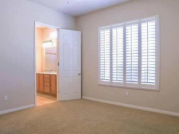 Master suite - plantation shutters