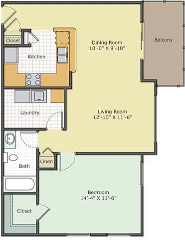 Floor plan Eden