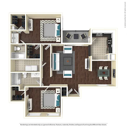 Floor plan B1-2