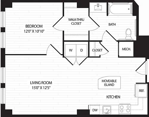 Floor plan A12