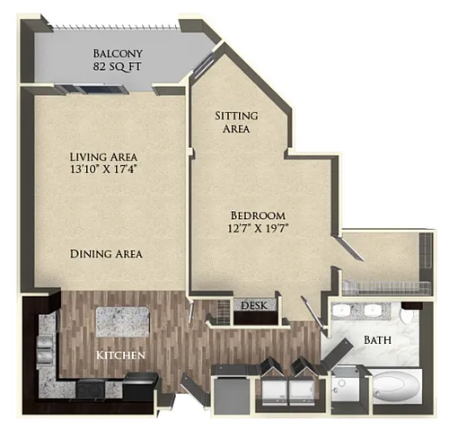 Floor plan A15
