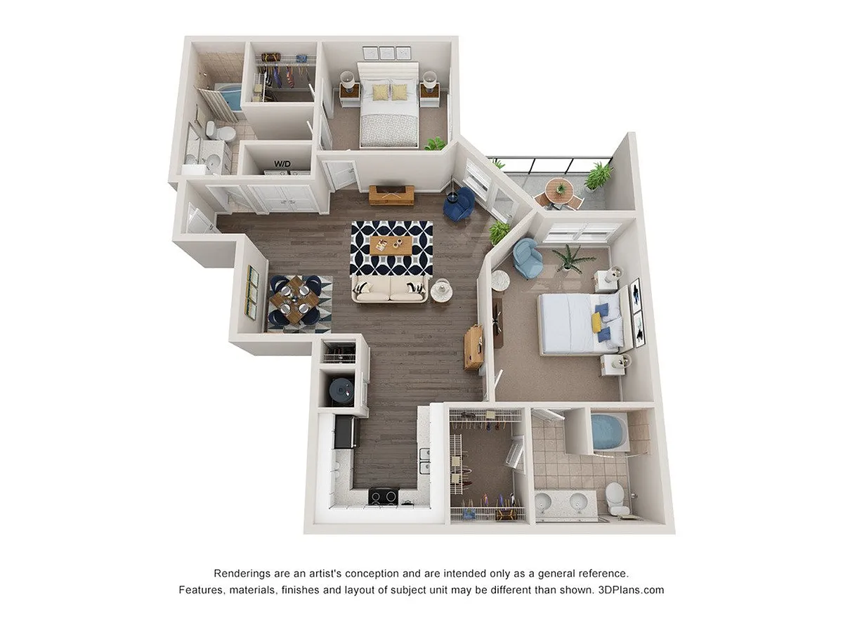 Floor plan B1R