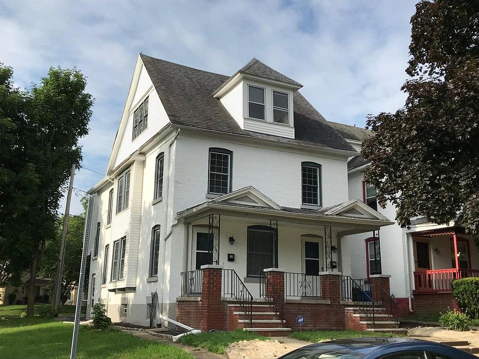 Second floor apartment. Shared front and back porches