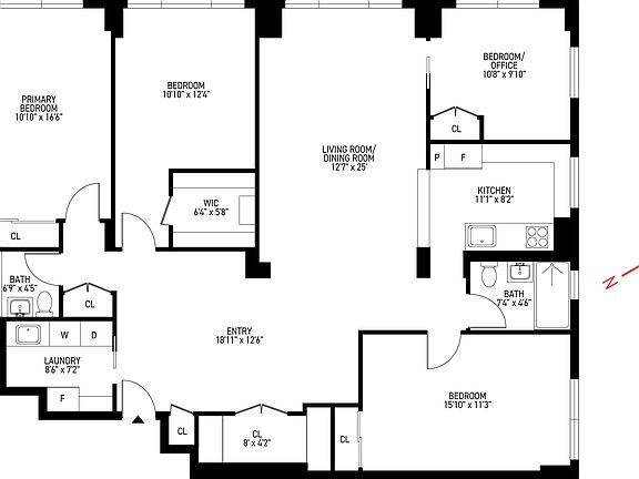 2nd image of 130 E 18th St #9VW