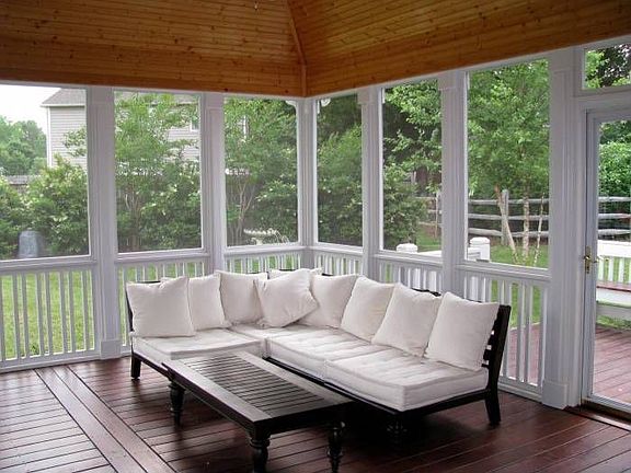 Screened porch