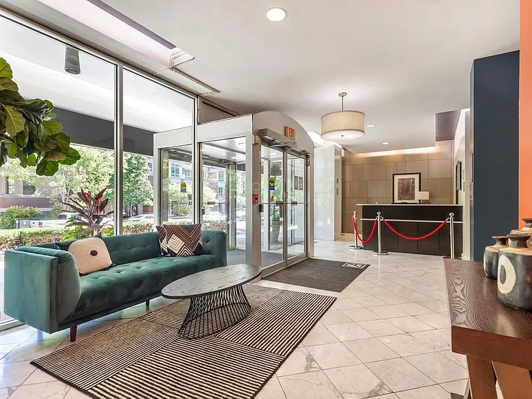 Lobby with lounge seating