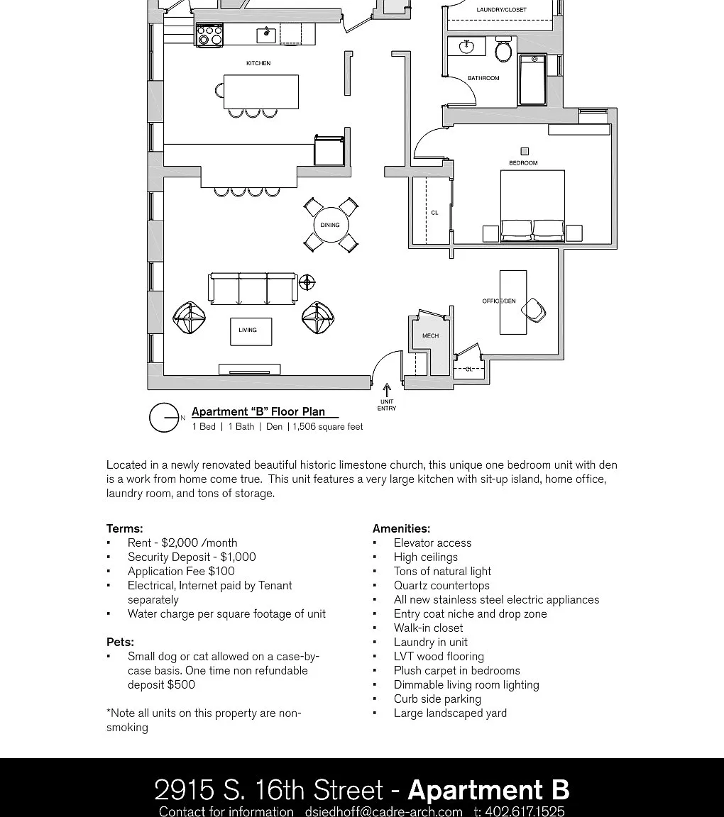 1 bed, $2,000 — Photo 1