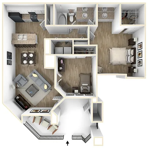 Floor plan B2