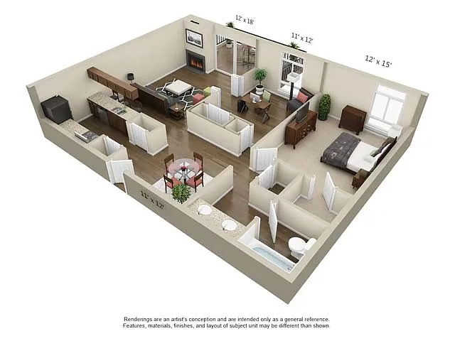 Floor plan A4 Den