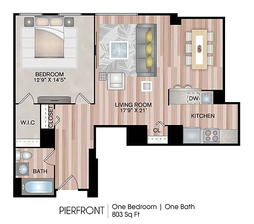 Floor plan Pierfront