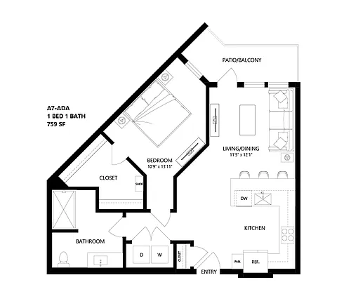 Floor plan A7-ADA