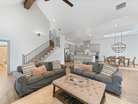Spacious open concept living