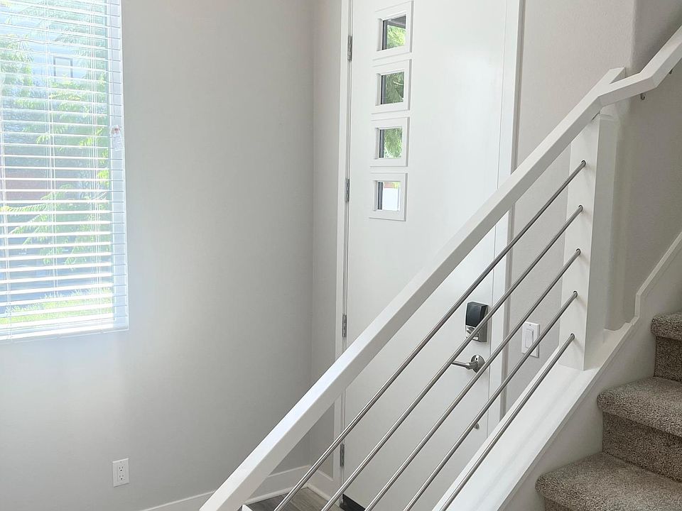 Entry is bright and light