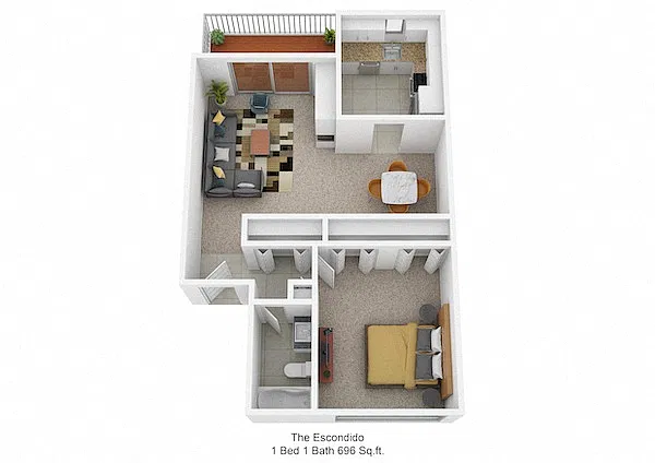 Floor plan The Escondido