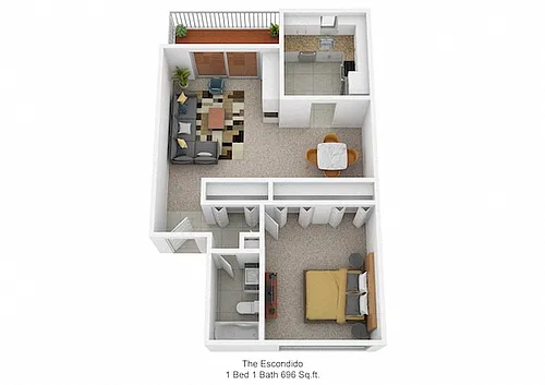 Floor plan The Escondido