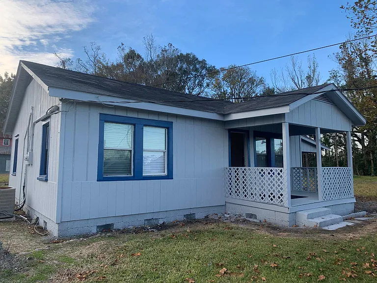 Front side of the house
