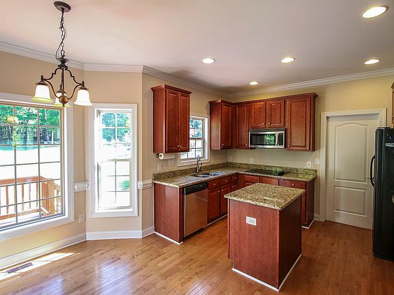 Bay window breakfast view