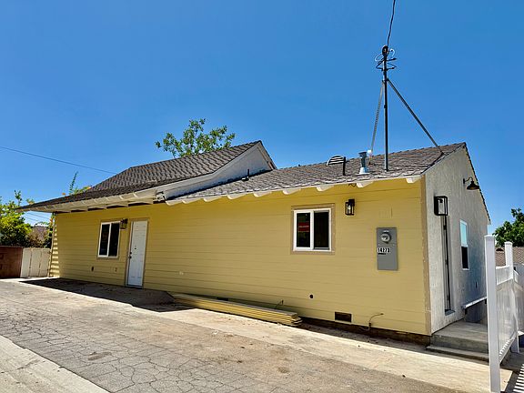 The 2 bed rental is half of this building.