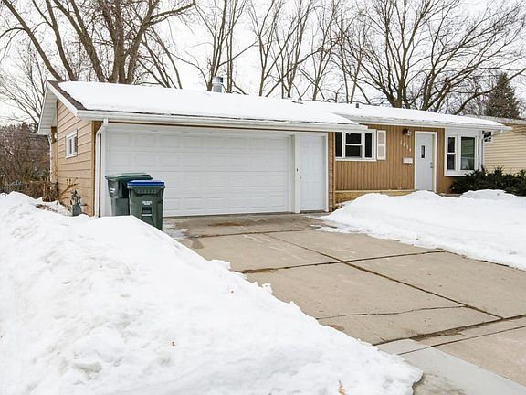 Two car attached garage 