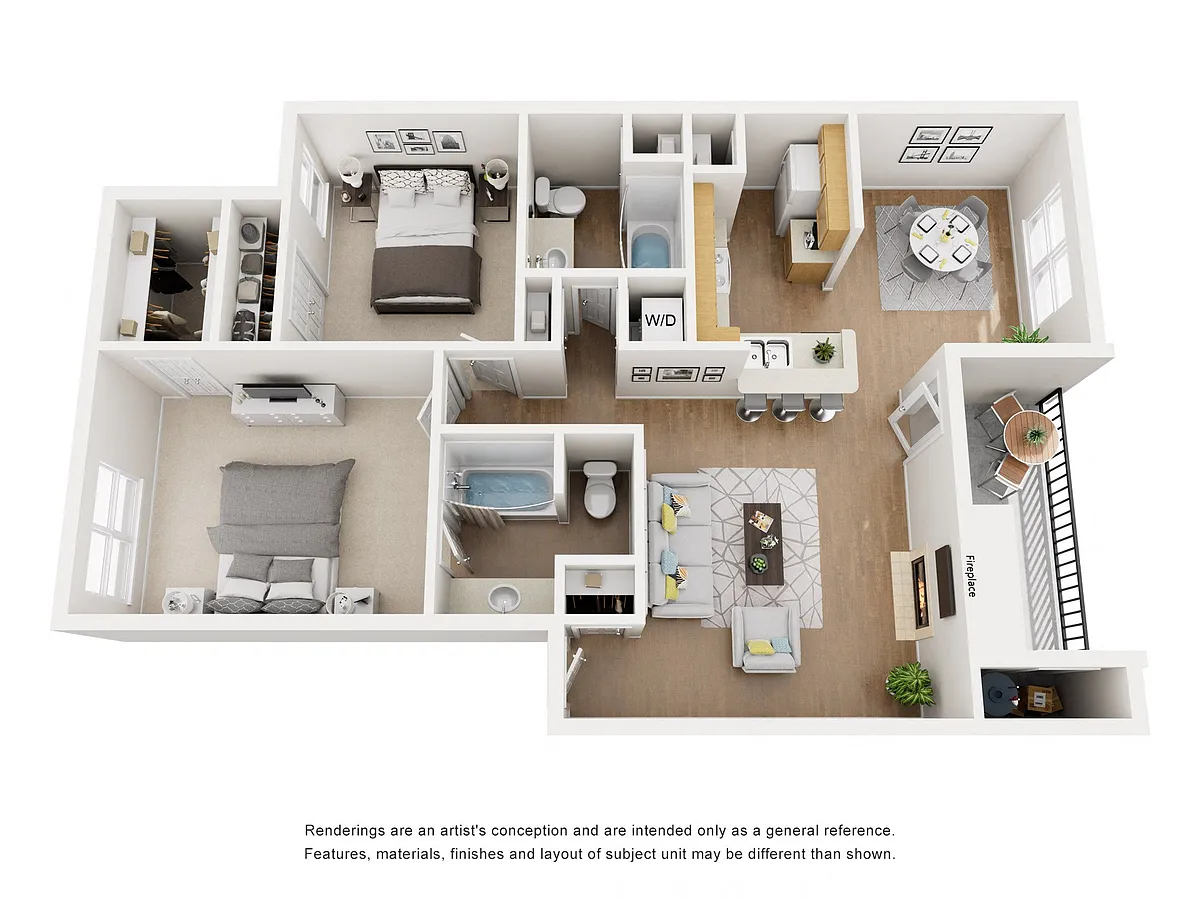 Floor plan Tribeca