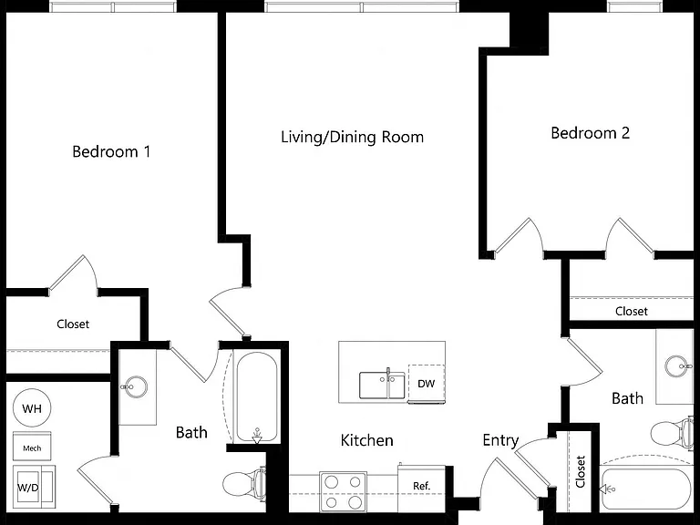 Midtown Crossing Apartments — Photo 110