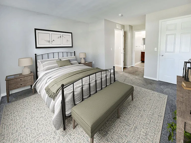 Bedroom with Walk-In Closet!