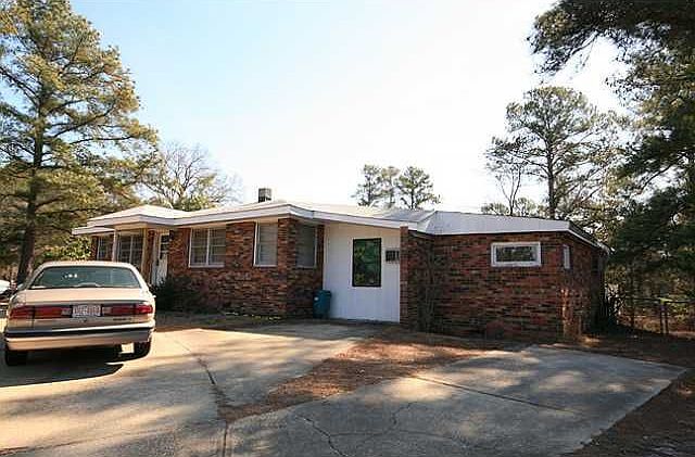 Brick structure on property