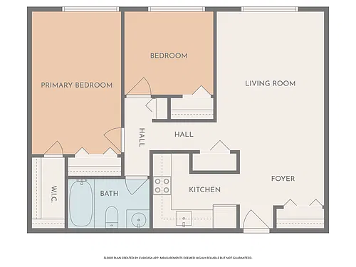 Floor plan 2 bedroom