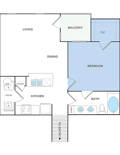 Floor plan A5 (Top Unit)
