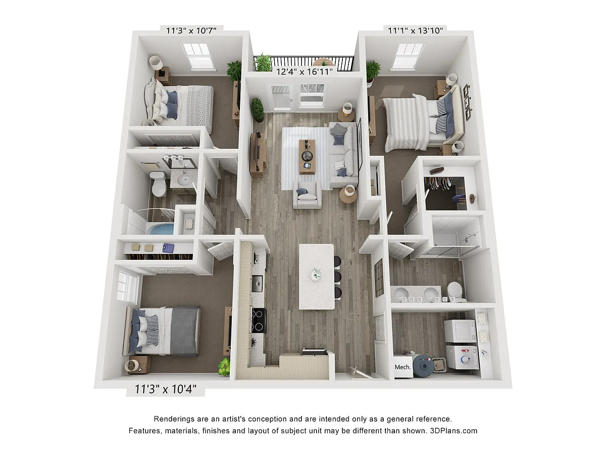 Floor plan C1