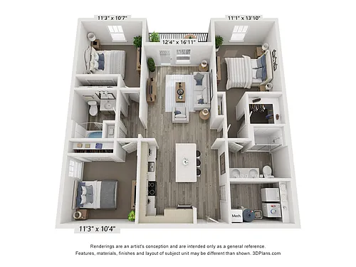 Floor plan C1