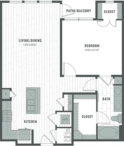 Floor plan A1U